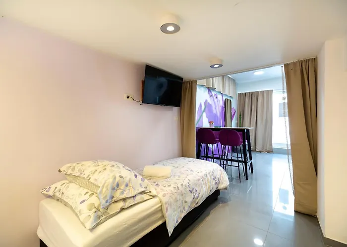 Beautiful New Studio Near Center 아파트 *